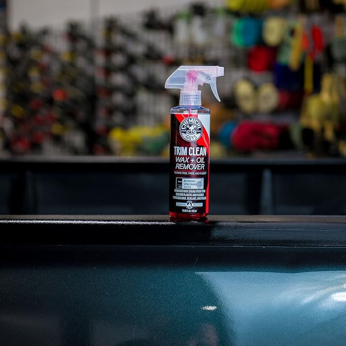 Chemical Guys, Trim Clean Wax & Oil Remover for Trim, Tires & Rubber, 16 oz | Works on trim, tires, and rubber, safe for cars, trucks, SUVs, motorcycles, RVs