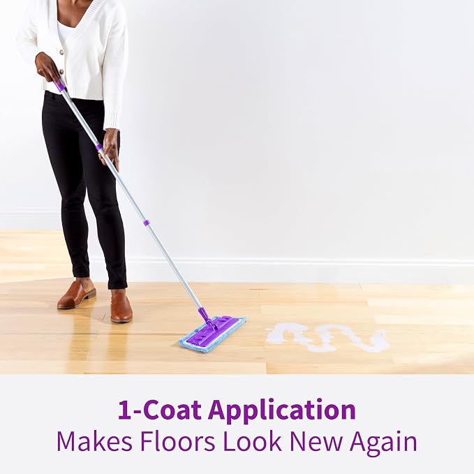 Rejuvenate All Floors Restorer, Fills Scratches, Shines & Protects, 6 Pack | 1-Coat Application Fills Scratches, Shines & Protects, Safe on Sealed Hardwood, Laminate, Vinyl, & Tile, Safe For Pets & Kids