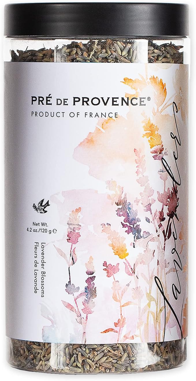 Pre de Provence Provincial Lavender Collection Soft Calming Scent for Your Home, Dried Blossoms, 4.2 oz