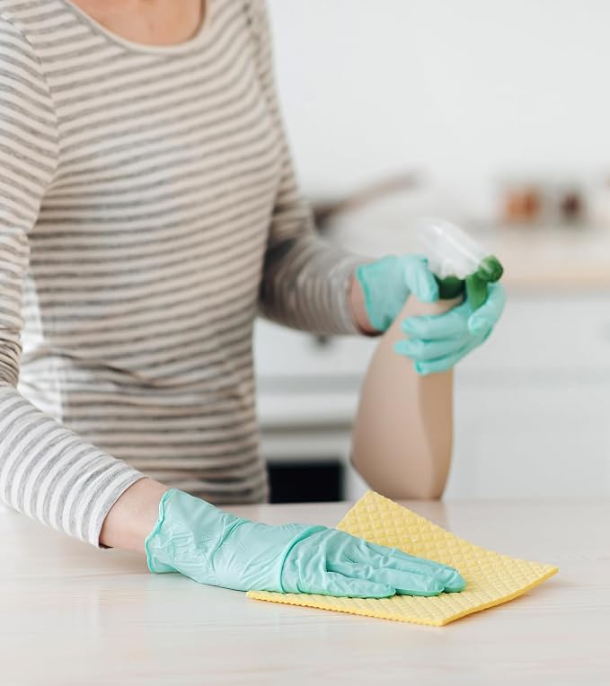 MoLKENE Swedish Dishcloths for Kitchen | 10 Pack Cellulose Sponge Dish Cloths Washable | Non-Scratch Reusable Towels Rags Ultra-Absorbent Cleaning Cloths Quick Drying
