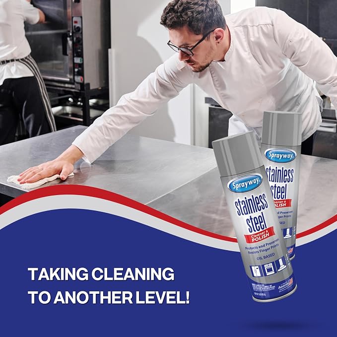 Stainless Steel Cleaner Bundle. Includes Two-15 Oz Stainless Steel Cleaner and Polish with Microfiber Cloth