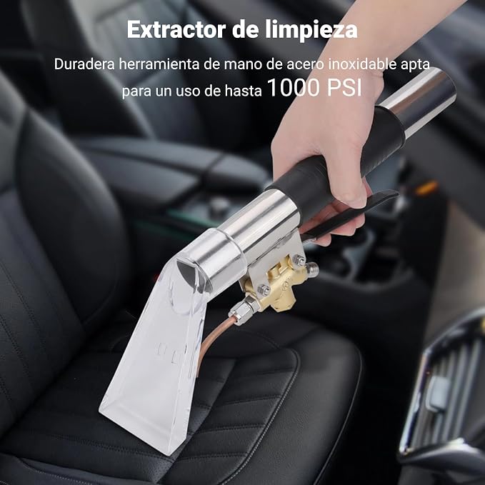 Carpet Cleaning Extractor, 1000 Psi Upholstery Carpet Cleaning Furniture Extractor, Steam Cleaner Accessory Wand Hand Tool, Vacuum Nozzle for Indoor Outdoor Furniture Mattresses Car Interiors