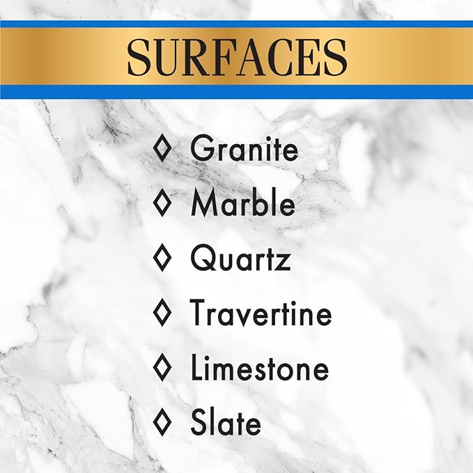 Stone Care International Granite Cleaner - 32 Fluid Ounces (2 Pack) Granite Marble Quartz Tile Travertine Limestone Slate Clean