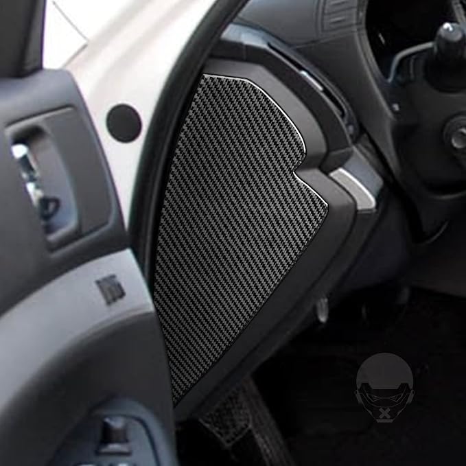 Real Carbon Fiber Trim for Infiniti Accessories | for G37 2008 2009 G35 2007 2008 Side Dash Panel Cover Interior Thick Overlay Decal - A