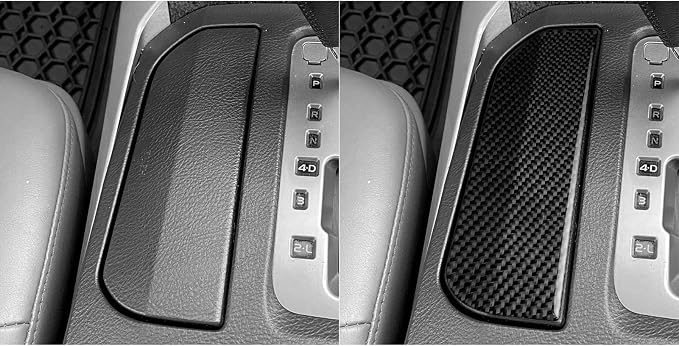 Power Outlet Stickers Fit for Toyota 4Runner(N210) 2003-2009 | for SR5/Sport Edition/Limited | Real Carbon Fiber | Accessories | Power Outlet Cover | Thick Overlay