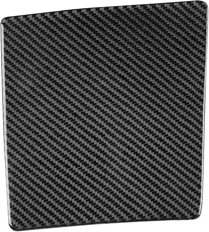 Real Carbon Fiber Driver Stickers Fit for Audi A3 8Y S3 2021-2025 | Driver Side Glove Box Panel Trim | Accessories | Thick Overlay | Anti-scratch