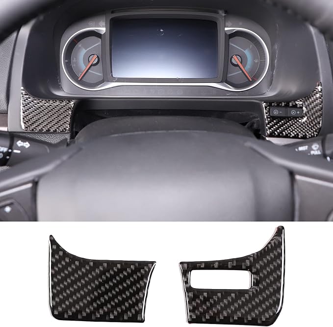 Central Console Dashboard Panel Trim Sticker for Honda Pilot 2016-2022/ Passport 2019-2023, Dash Board Dial Side Trim Cover Frame (Instrument Panel Side Trim Stickers)