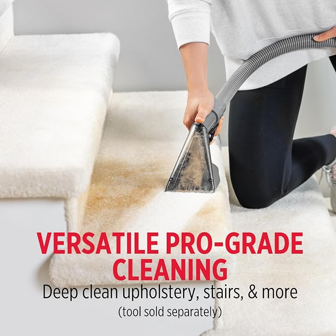 Rug Doctor Mighty Pro X3 Commercial Carpet Cleaner with Oxy Cleaner Pack | Includes 48 oz Oxy Carpet Cleaning Solution Removes Wine, Mud, Vomit, and other Tough Stains.