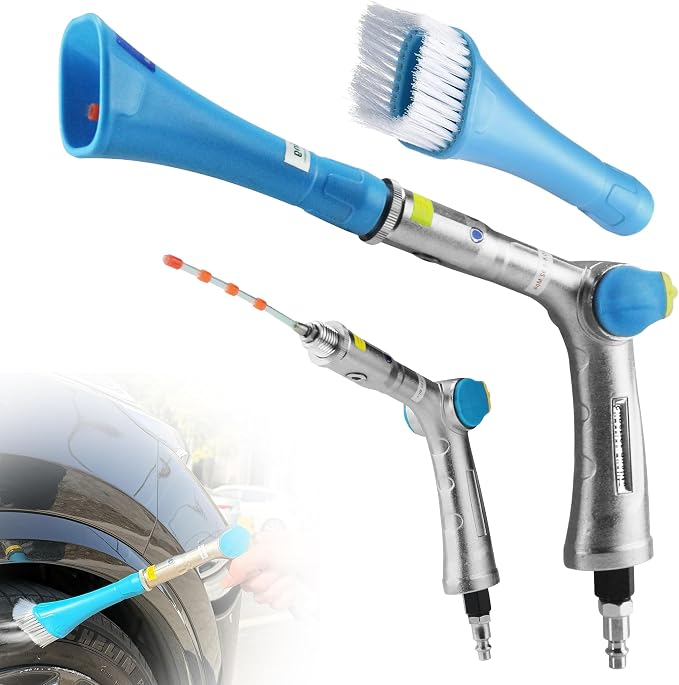 GOCCIDA Car Detailing Gun High Pressure Tornado Dry Cleaning Gun | Vortex Air Cleaning Gun,Pro Auto Detailing Tool for Deep Cleaning Interiors & Exteriors Uses Air Compressor