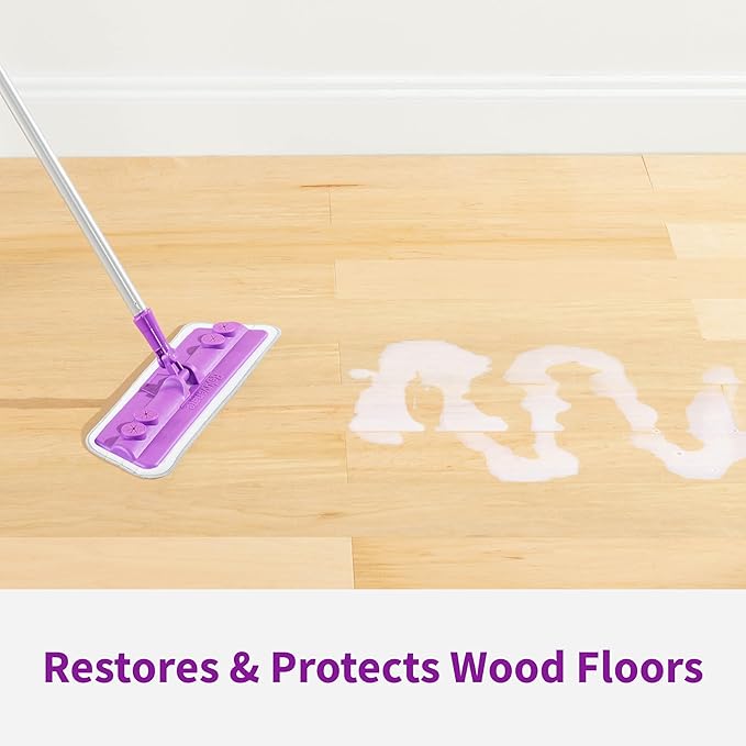 Rejuvenate Professional Wood Floor Restorer Fills Scratches, Shines And Protects Wood Flooring For A High Gloss Shine, 1 Gallon | 1-Coat Application Fills Scratches, Shines & Protects Hardwood Floors, Leaves A Glossy Finish, Safe For Pets & Kids