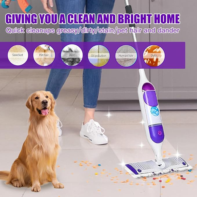 50 Count Thickened Disposable Power Mop Pads Refills for Swiffer PowerMop | Multi-Surface Mopping Pad Disposable Replacement Mop Pads Compatible with Swiffer PowerMop,Safe on All Finished Floors