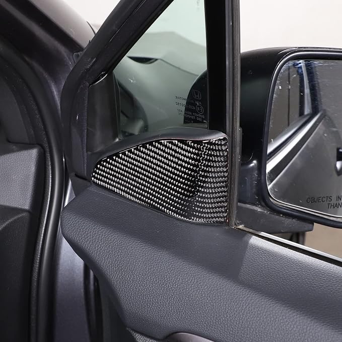 Interior Front Door A-Pillar Triangle Cover Trim for Honda Pilot 2016-2022/ Ridgeline 2017-2023/ Passport 2019-2023, Front Door Inner Triangle A Colum Cover Trim (Inner A-Pillar Trim Sticker)