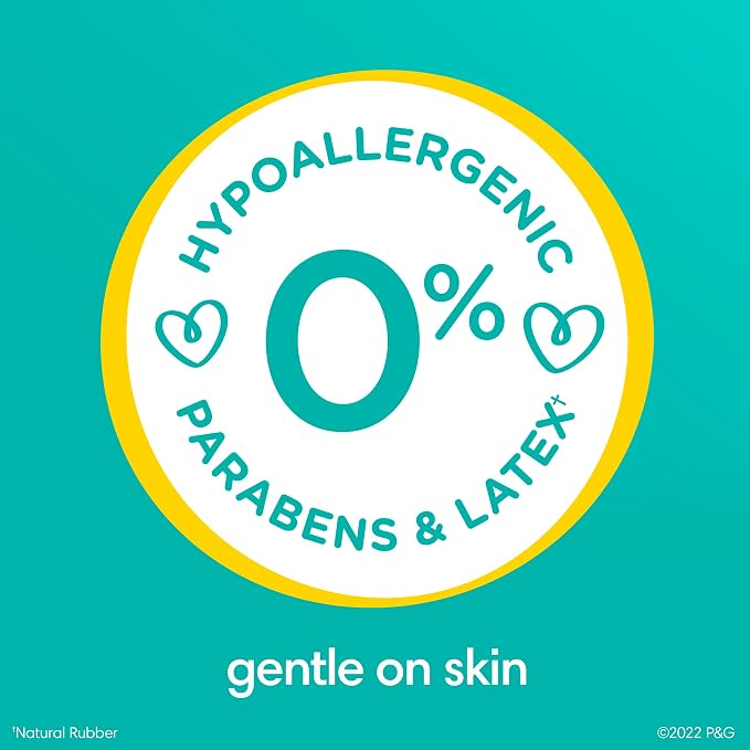 Pampers Sensitive Baby Wipes, Water Based Baby Wipes, Fragrance Free and Hypoallergenic, 588 Wipes Total (7X Refill Packs) [Packaging May Vary]