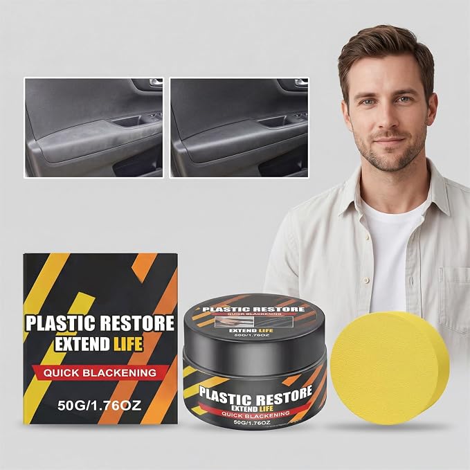 Lasting Polish 50G Restores Shines to Vehicle Dashboards Seat and Trim Prevents Cracking and Discoloration Auto Interior Recover