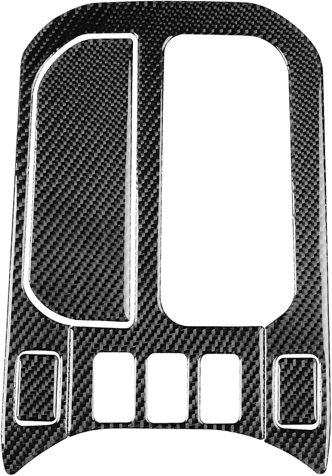 Gear Shift Interior Stickers Fit for Toyota 4Runner(N210) 2003-2009 | for 4 Runner SR5/Sport Edition/Limited | Real Carbon Fiber | Accessories | Center Console Gear Shift Panel | Thick Overlay