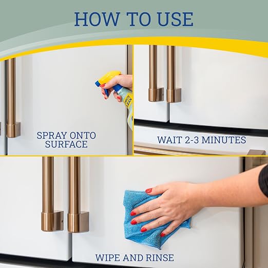 Zep Home Pro Heavy-Duty All-Purpose Cleaner - 32 oz (Pack of 1) R61506 - Removes tough grime from multiple indoor surfaces like counters & floors while leaving behind a Eucalyptus Bergamot scent