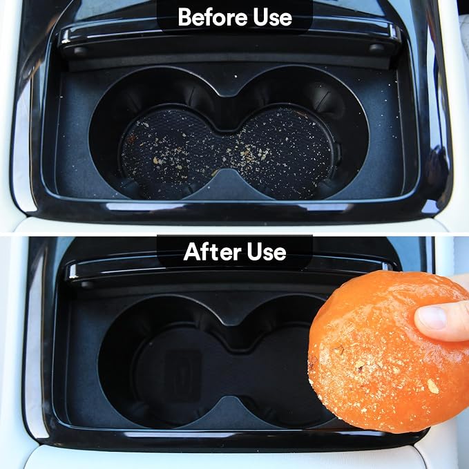 PULIDIKI Car Cleaning Gel Putty Car Cleaning Kit Car Interior Cleaner Slime | Car Cleaning Supplies Auto Detailing Tools Car Accessories Car Gifts for Women Men Keyboard Cleaner Orange