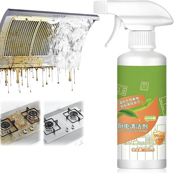 DOUNIU 300 ml Natural Enzyme Formula to Household Appliances, 2026 New Multi-Purpose Cleaner - Effective for Hood, Oven, Stove & Household Appliances