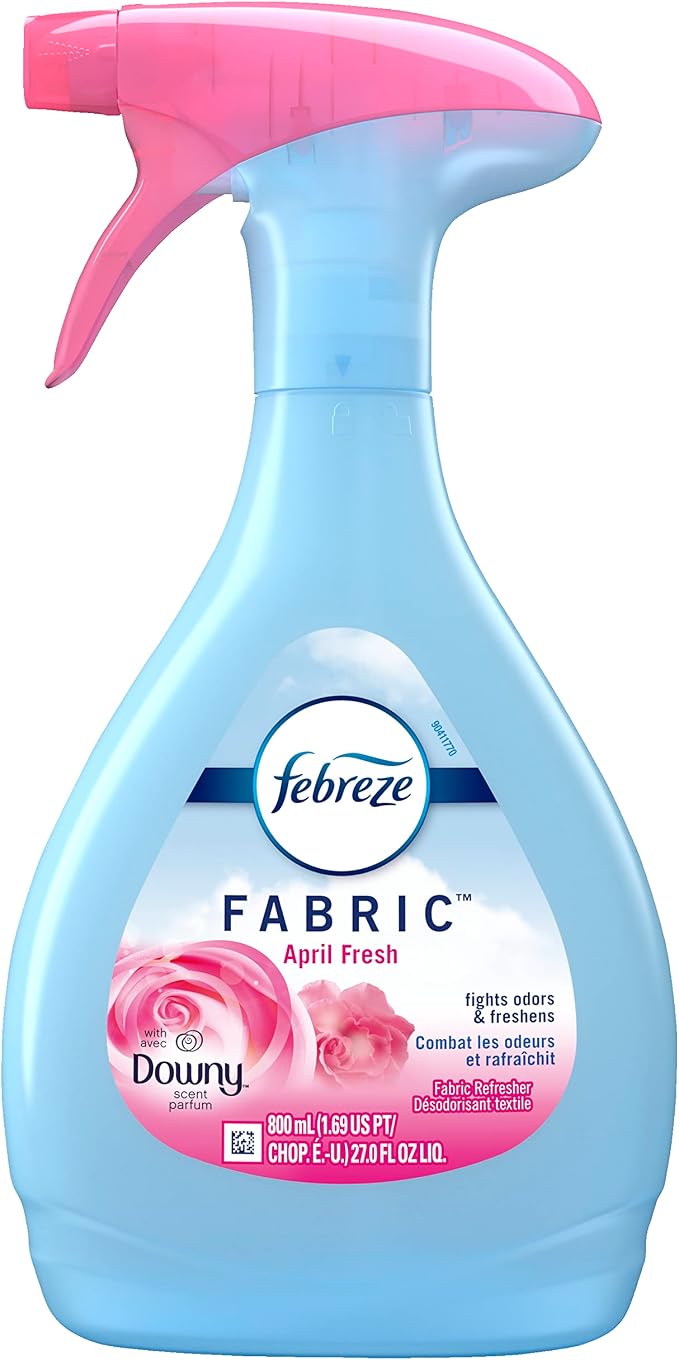 Febreze Fabric Refresher with Downy April Fresh Air Freshener (1 Count, 27 fl oz) (00037000975908)