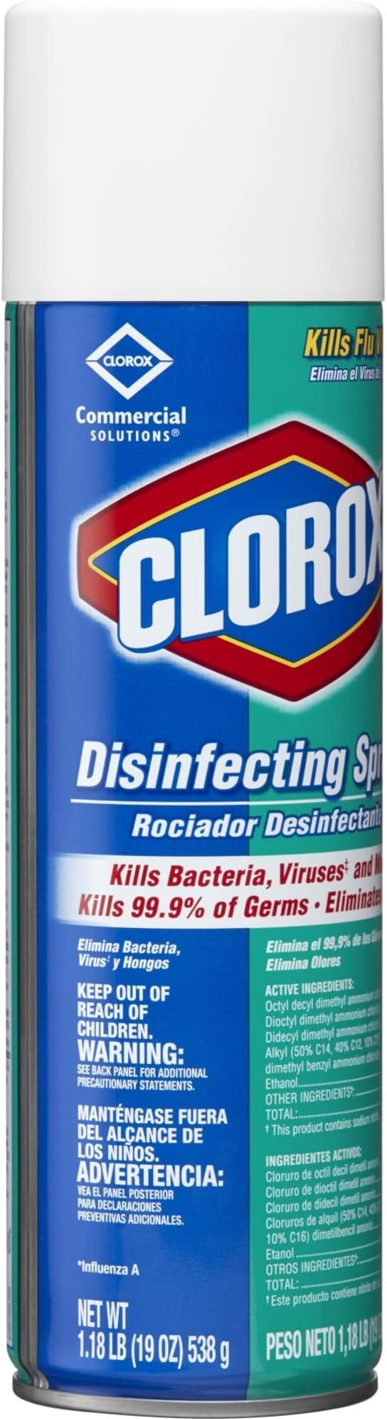 Clorox Disinfectant Spray, 19 Ounce, 1 Each