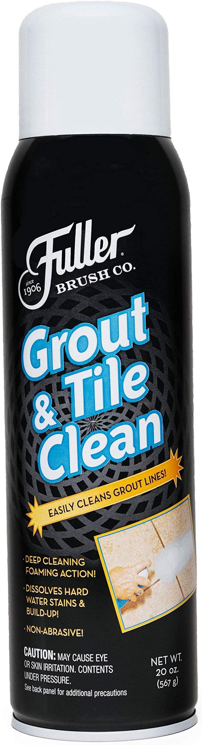 Fuller Brush Grout and Tile Clean - Multipurpose Easy-to-Use, Heavy-Duty Cleaning Spray Perfect for Build Up Dirt in The Shower Tub, Bathroom and Kitchen Tiled Floor Sink and Wall (Pack of 2)
