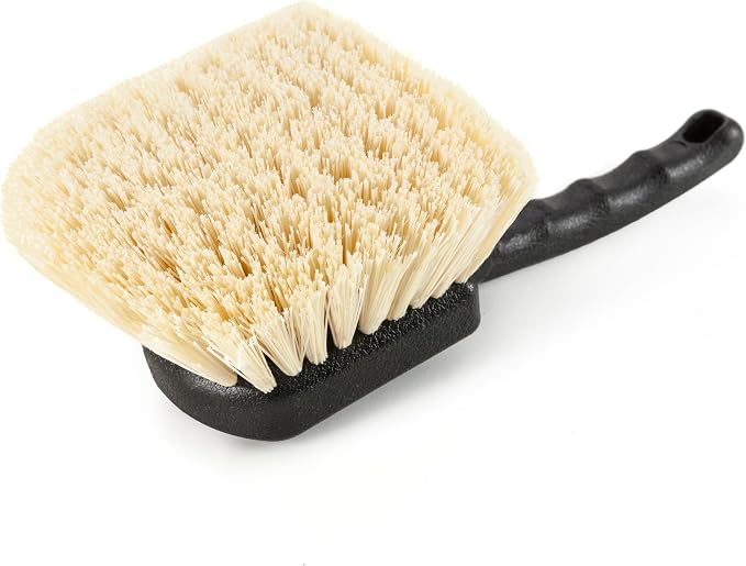 Harper Scrub Brush Pack: Acid-Resistant Soft Bristles, Made for Cleaning Utility and Outdoor Furniture, Remove Dirt, Dust, Wood, and Other Debris, Set of 3
