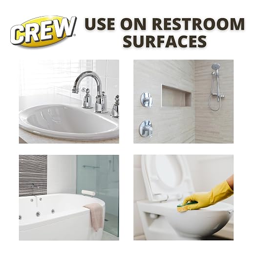 CREW Diversey CBD540281EA Shower, Tub & Tile Cleaner, Liquid, 32 oz