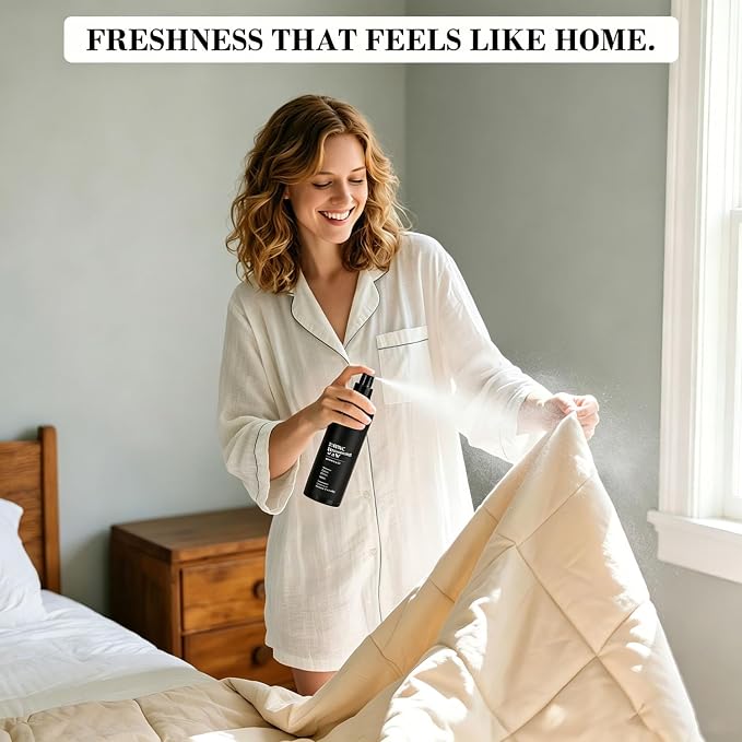 Fabric Refresher & Room Spray – Non-Toxic, Pet & Kid Safe, Long-Lasting Fresh Scent (7.68oz)