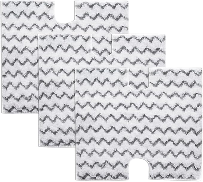 3 Pack Steam Mop Pads Replacement P184WQ for Shark Lift-Away Pro & Genius Steam Pocket Mop System S3973 S3973D S3973WM S5001 S5002Q S5003A S5003D S5004 S5004W S6001W S6001WM S6002 S6002C S6003D S6003W