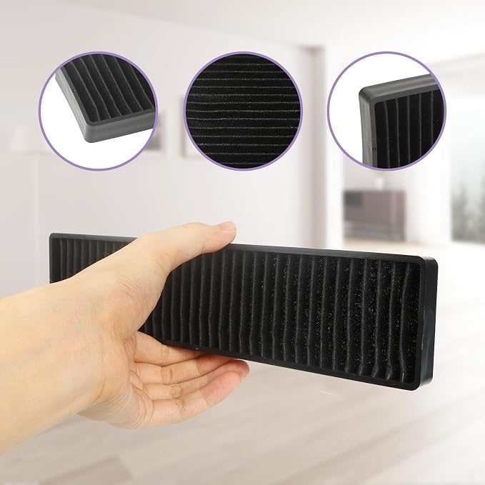 Microwave Charcoal Filter for GE/LG, 5230W1A003A LMV1650ST LMV1650SW LMV2031BD LMVM2085SB LMV2031SB LMV2031ST LMVH1711ST Replacement Filter (1 Pack)