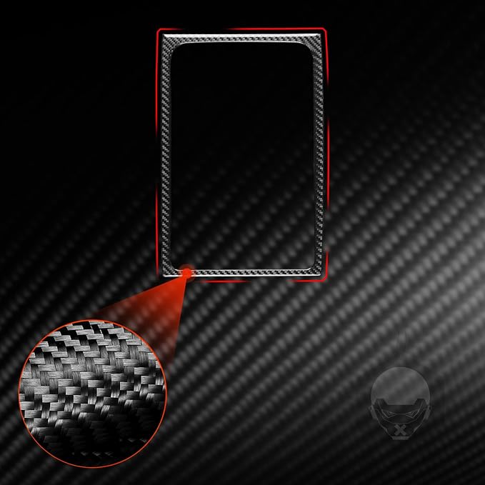 Real Carbon Fiber Trim for Audi 80A Q5 Accessories | for SQ5 2018-2025 Dash Center Console Organizer Armrest Stroage Box Frame Cover Sticker Interior Thick Overlay Decal