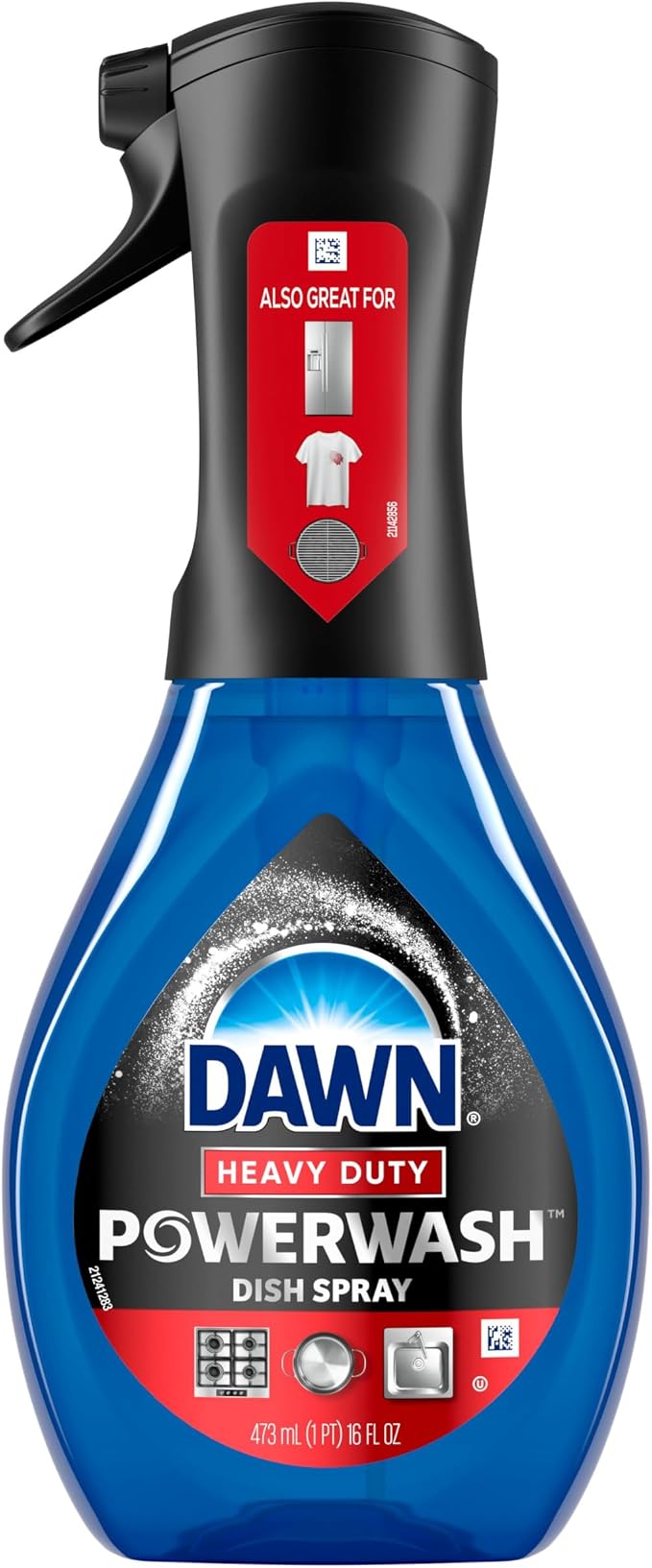Dawn Powerwash Heavy Duty Dish Spray All-Purpose Cleaner and Degreaser, 16 oz. Spray Bottle