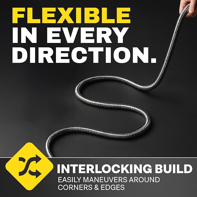 BIONIC STEEL 10Ft Short Garden Hose Extension Connector for Reel | 10 Ft x 5/8 In. Leak Proof Connection, Heavy Duty, Non Kinking, Flexible, Hose Extension