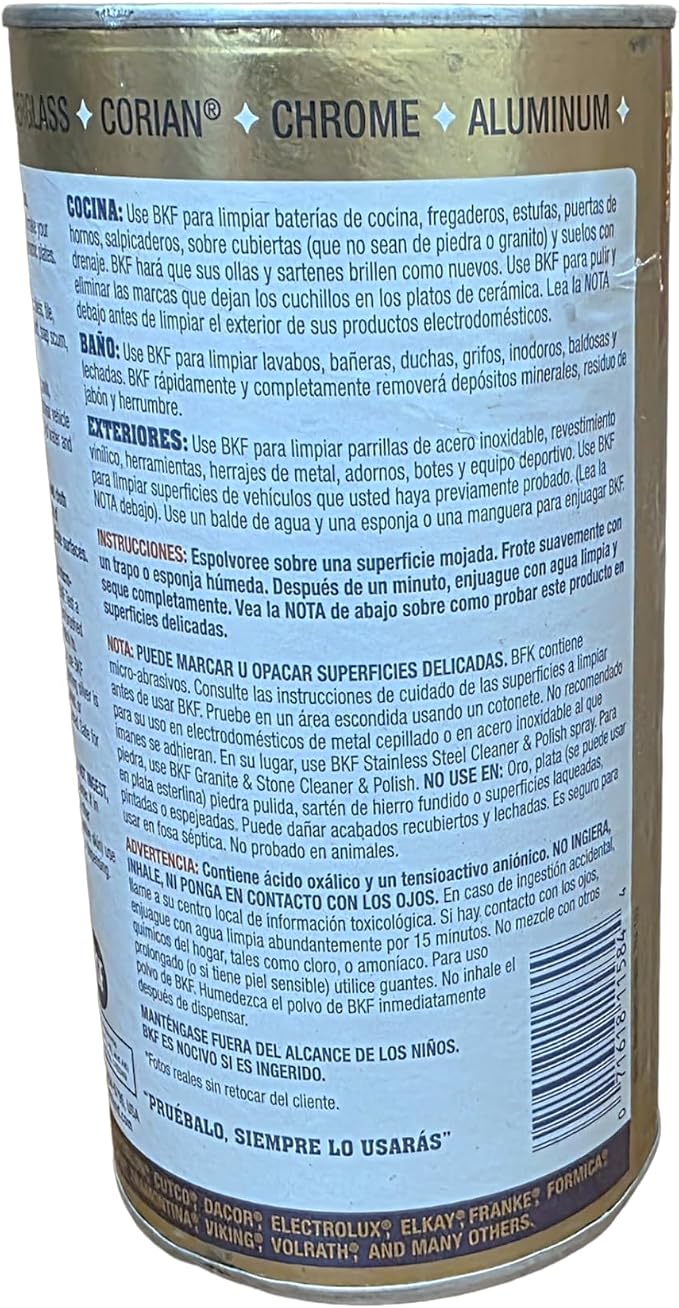 Bar Keepers Friend® Cleanser & Polish: 15 OZ