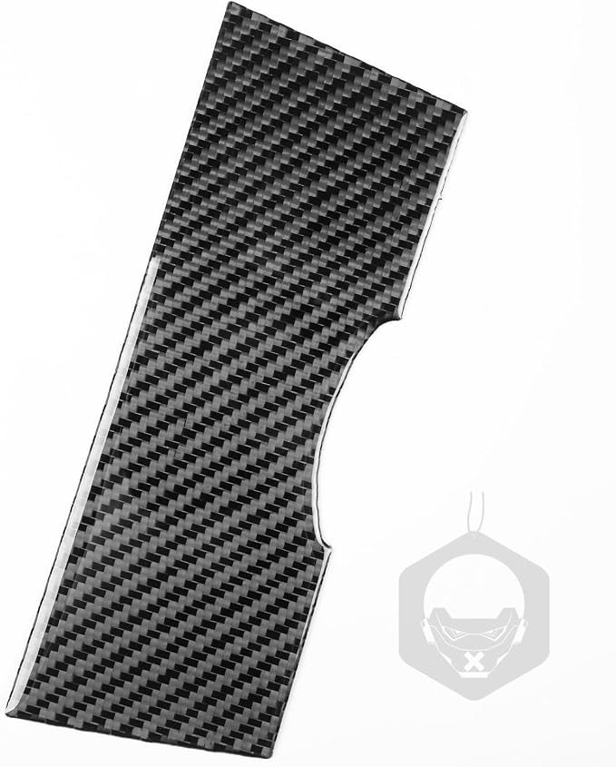 Console Storage Cover Trim for Toyota Corolla 2009-2013 Accessories Black | Soft Carbon Fiber | Upgrades for Car | Only for Left-Hand Drive | Anti-Scratch | Sporty Style