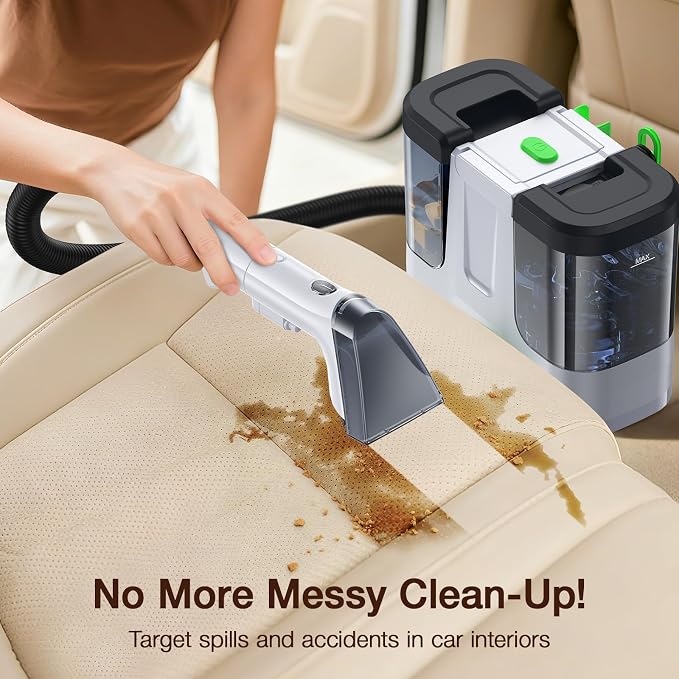 Carpet Cleaner Machine,Deep Cleaner Machine for Rug Cleaner & Couch Cleaner | Carpet Shampooer Machine for Rug,Upholstery,Stair,Car Seat&Couche, 18Kpa Suction Spot Cleaner Remover Tackles Old Set-in dirt