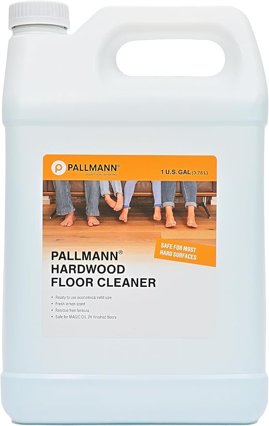 Pallmann Hardwood Floor Cleaner Ready To Use - 1 Gallon - Residue Free