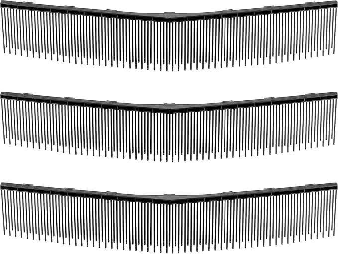 VEVOR 3 Packs Lawn Sweeper Brush Replacement, Compatible with VEVOR 26 in Lawn & Leaf Collector Sweepers, Yard Sweeper Brush Paddle with Durable V-Shaped Bristles for Easy Grass Leaf Cleanup | Compatible with Our 26 in Lawn & Leaf Collector Sweepers, D...