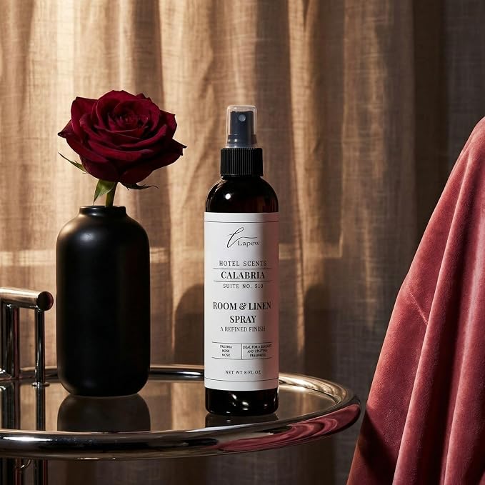 Lapew Hotel Scents Luxury Room Spray | Calabria Suite 310 | Inspired by the Bellagio Hotel | Linen Spray Air Freshener & Fabric Spray | 8 fl oz