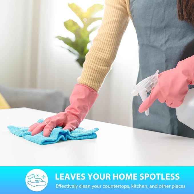 Forggon 15pcs Microfiber Cleaning Cloth Lint Free, Absorbent, Streak Free, Non-Abrasive, Reusable and Washable，Cleaning Towels with 5 Color Assorted,11.5"X11.5"(Green/Blue/Yellow/Pink/Grey)