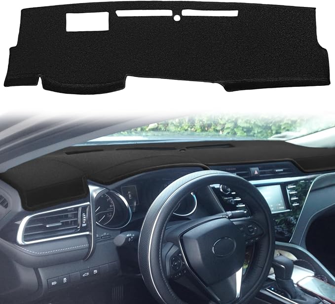Yiz Dash Cover Mat Pad Fit for Toyota Camry | with Head Up Display, Custom Dashboard Cover Pad Carpet