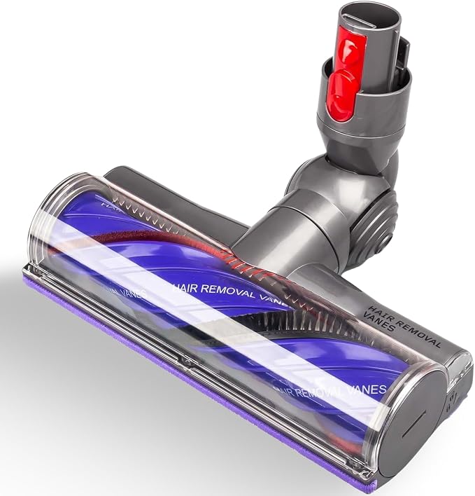 for Dyson V7 V8 V10 V11 V15 Vacuum Head Replacement Part with Upgrade Anti-Tangle & Power Suction- Motorized Brush Head Vacuum Attachment for Hard Floors, Wood Floors & Low/Medium Carpets