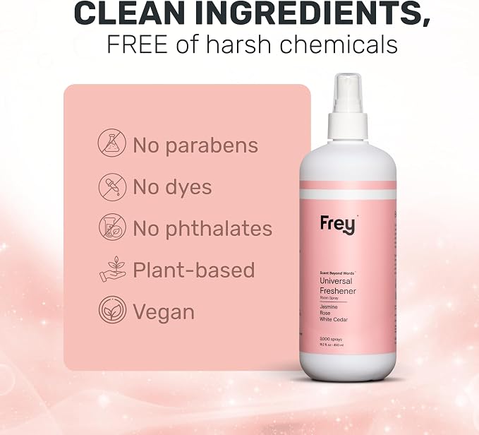 FREY Universal Refresher | Jasmine Meadow Scent | 15.2 oz, 2-Pack