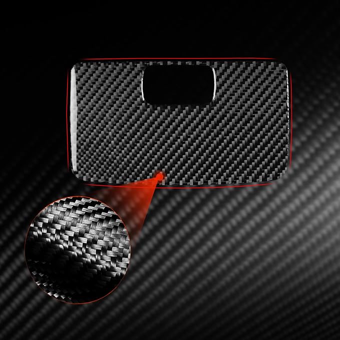 Carbon Fiber Sun Visor Decals Fit for Toyota 4Runner(N210) 2003-2009 | for SR5/Sport Edition/Limited | Accessories | Sun Visor Panel Glasses Box Cover Trim | Thick