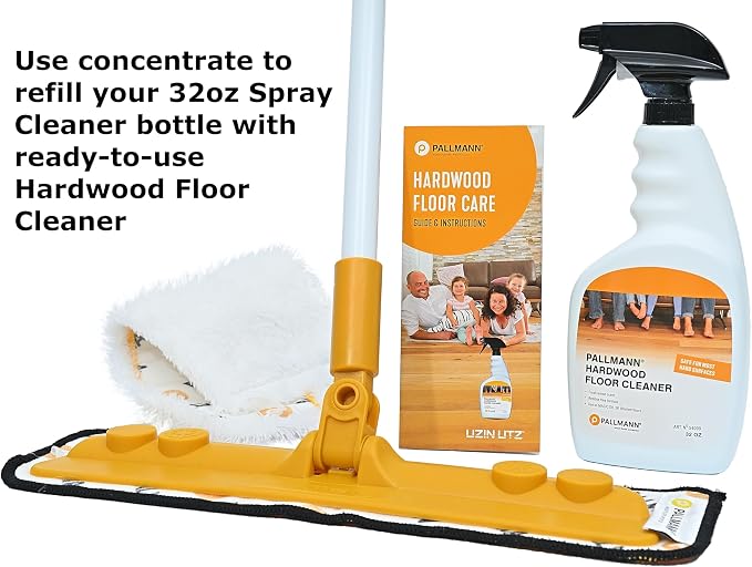 Pallmann Hardwood Floor Cleaner Concentrate - 4 oz - Residue Free