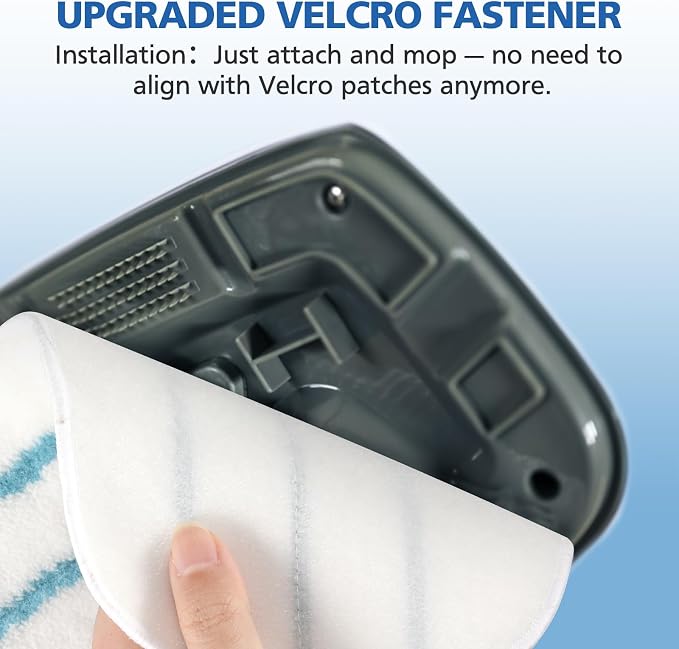 LINNIW 6 Pack Replacement Steam Mop Pads Compatible for PurSteam ThermaPro 10-in-1