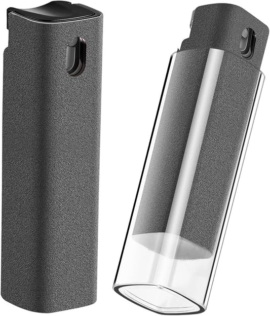 YYTT Touchscreen Screen Cleaner Spray for Phones & Car Touchscreens, (Gray) | Protective Case, Two-in-One Spray & Microfiber Cloth, Streak-Free Finish, Ideal for Phone, Laptop, MacBook & Car Touchscreens
