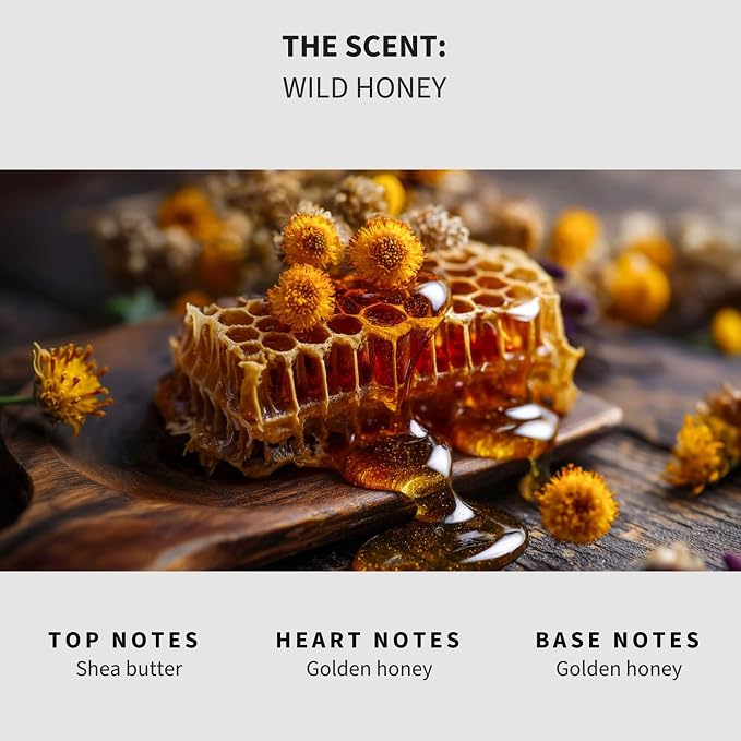 Lapew Wild Honey Scented Mop Soap - Luxury Floor Cleaner Concentrate for Mopping Tile, Laminate, Vinyl & Hardwood | Streak-Free, Low-Foam | 36 oz