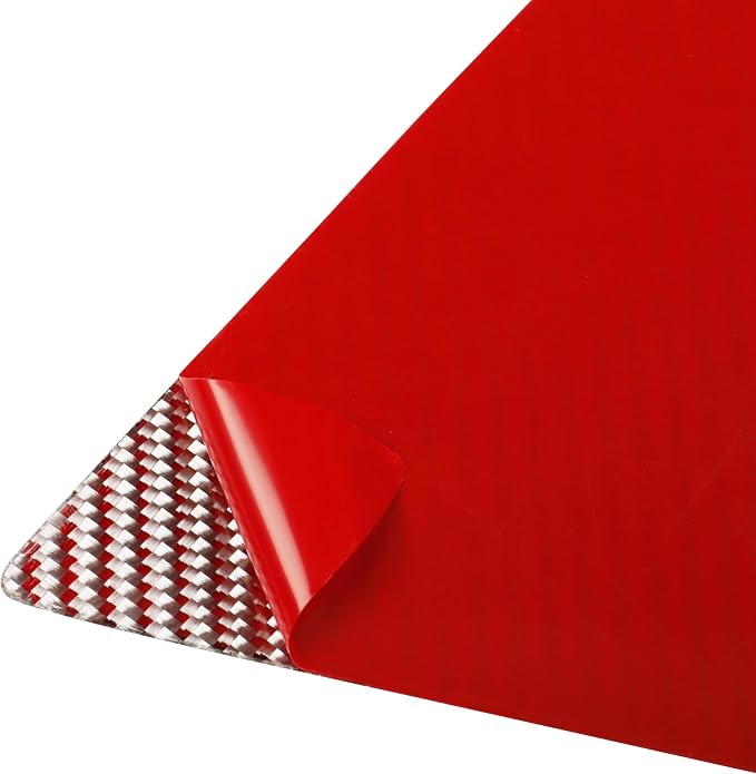 Real Carbon Fiber Trim for Ford Mustang Accessories | for 2009 2010 2011 2012 2013 2014 Front Inner Door Panel Interior Thick Overlay Decal
