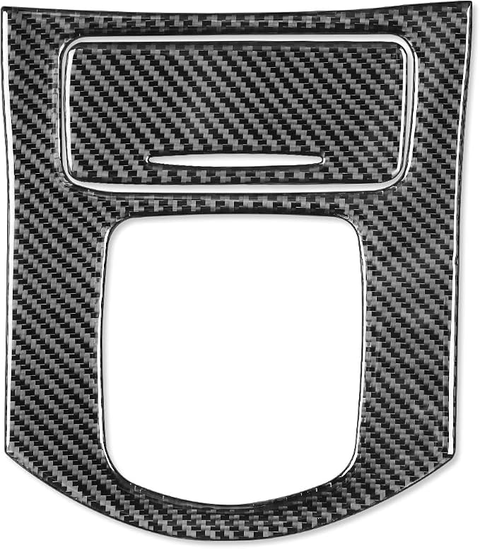Real Carbon Fiber Trim for Infiniti Accessories | for G35 G37 X 2007 2008 2009 2010 Sedan Coupe Convertible Center Console Gear Shift Panel Interior Thick Overlay Decal